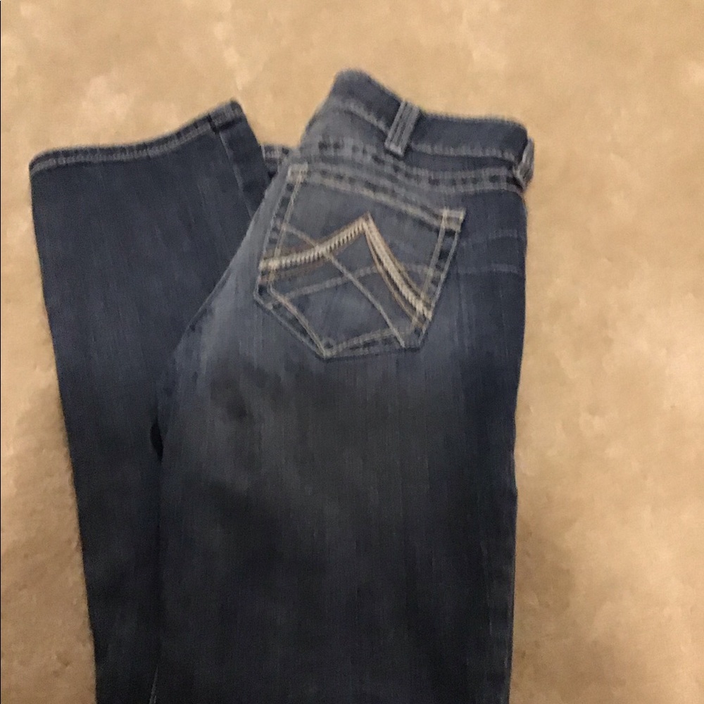 Arias strait leg jeans